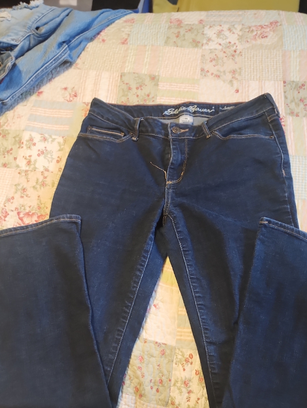 Eddie Bauer Women's Indigo Skinny Stretch Jeans